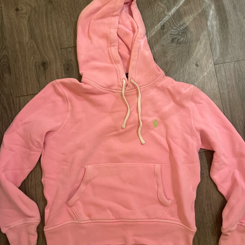 Girls Ralph Lauren Pink Hoodie